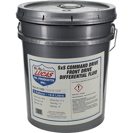 Stens Synthetic SxS Command Drive Front Differential Fluid For Polaris Ranger 051-956